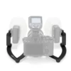Godox MF-DB Dual Head Bracket Flash for Godox MF12 Flash Insect Macro for Nikon/ Sony DSLR Cameras 6