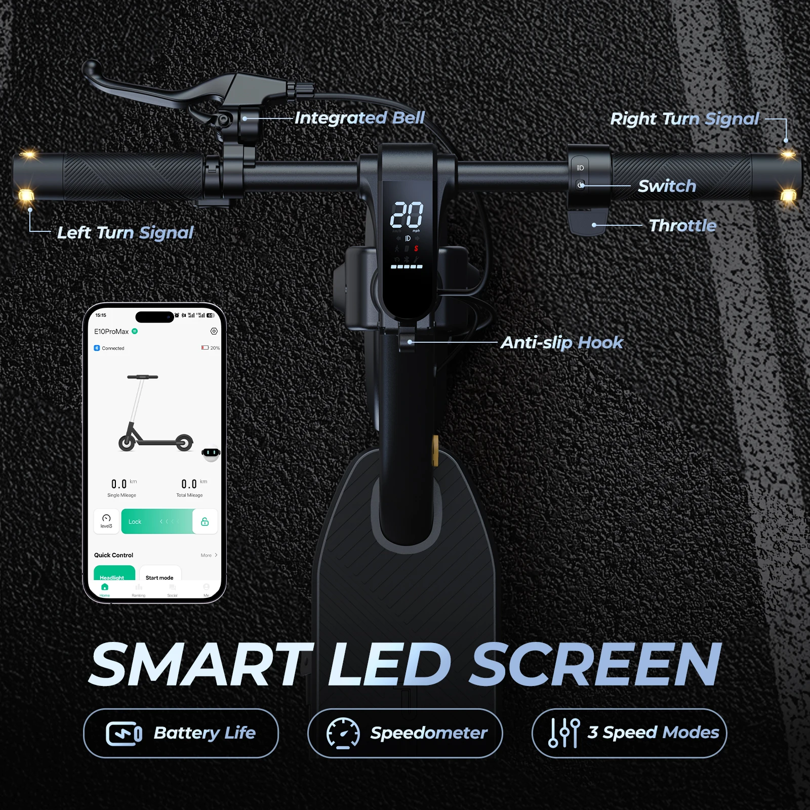 Foldable Electric Commuter Scooter 2