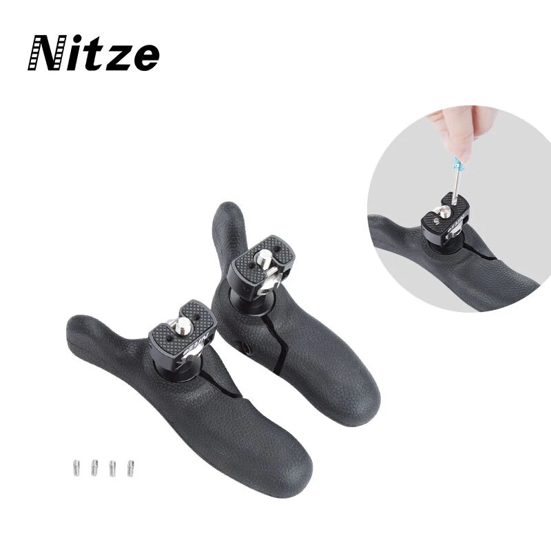 Nitze 사이드 핸들 키트, 1/4 인치 나사 및 분리형 로케이팅 핀, PA32D, PA32A, PA32C