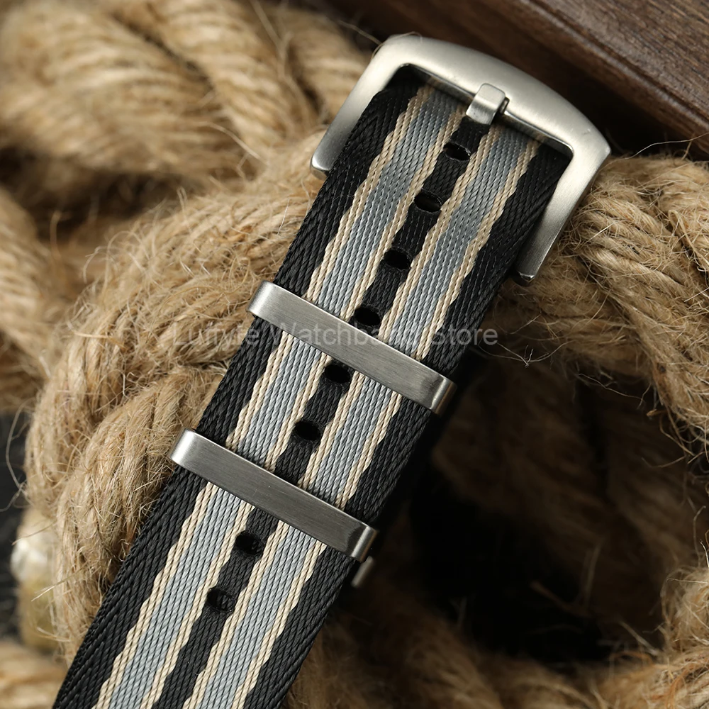 Premium Soft Nylon Watch Strap - Men's Watch Band Accessory