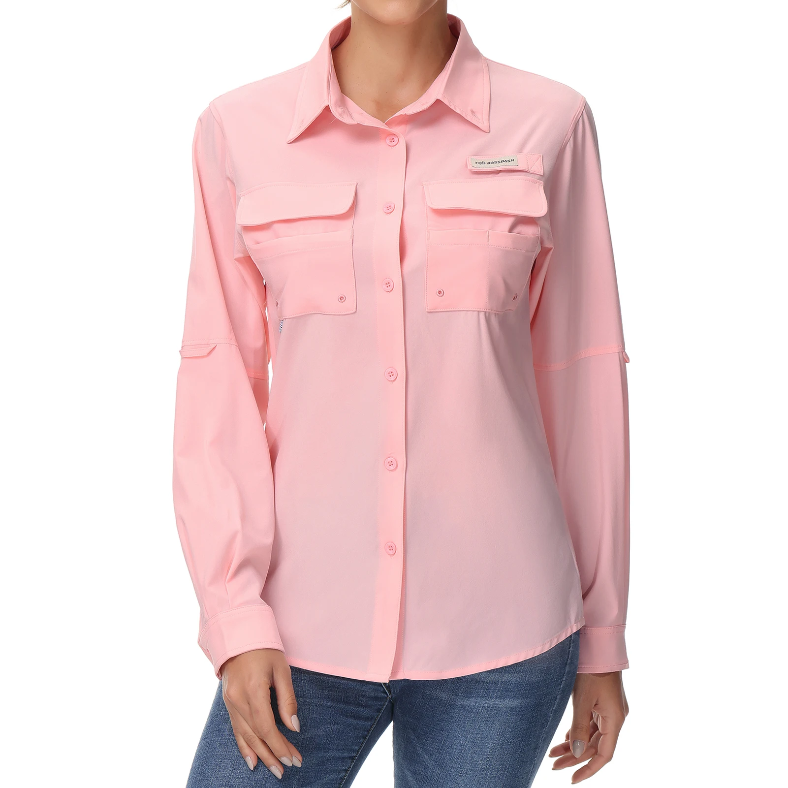 Bassdash Women's UPF 50 Long Sleeve 