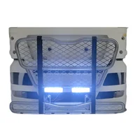 Collision Barrier Cattle Fence Lamp for Tamiya 1/14 RC Truck MAN TGX 540 56325 Tractor Trailer Degree Front Bumper Light Parts 1