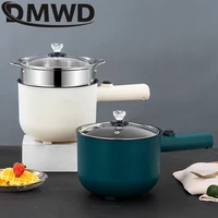 DMWD 1.8L Multifunction Electric Skillet Hotpot Noodles Rice Cooker Egg Steamer Soup Stew Cooking Pot Heater Pancake Frying Pan 2