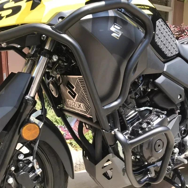 스즈키 V-Strom DL250 용 오토바이 엔진 가드 크래시 바 범퍼 페어링 보호대 스틸 스턴트 케이지 보호대, 2024 신제품