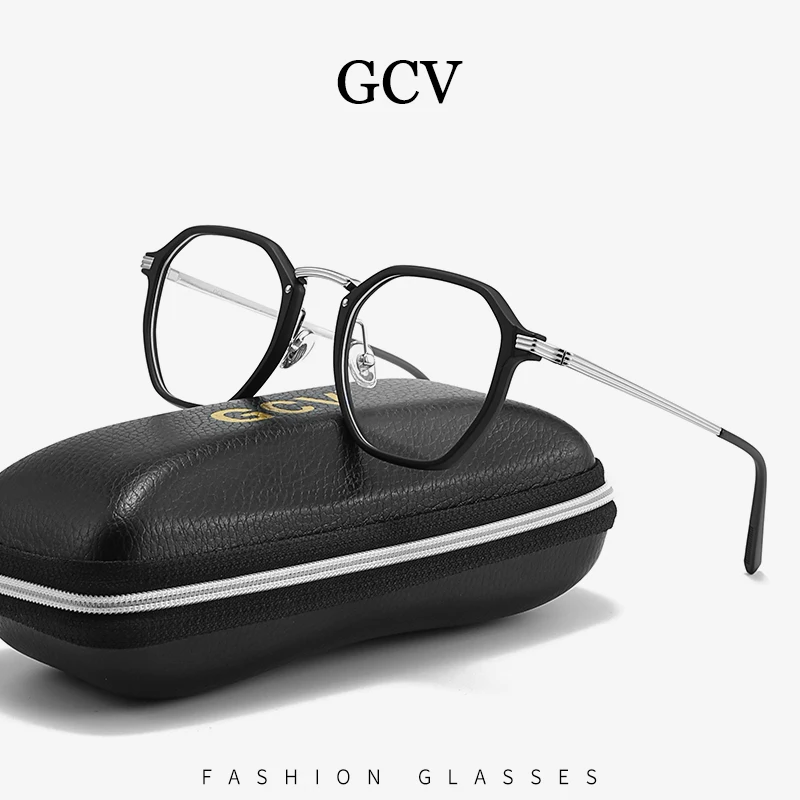 GCV 브랜드 남성과 여성의 유니버설 스퀘어 미니멀리스트 디자인 유행 새로운..