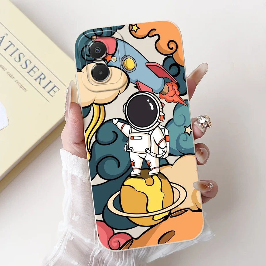 Fashion Cartoon Candy Painted Silicone Case - Soft TPU Protective Cover