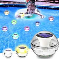 Floating Pool Lights Solar Pool Lights RGB Color Changing IP65 Waterproof LED Night Light for Swimming Pool Hot Tub Pond Decor 1