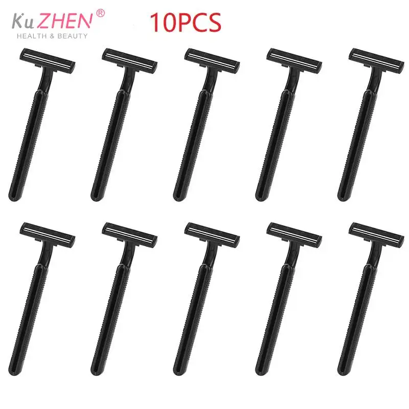 10PcsDisposableTwoBladeRazorDisposableRazorForMenStainless