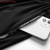Quick Dry Bottom Sport Gym Fitness Beach Shorts Men Summer Thin Short Pants Running Sports Zipper Pocket Loose Short Sweatpants 5