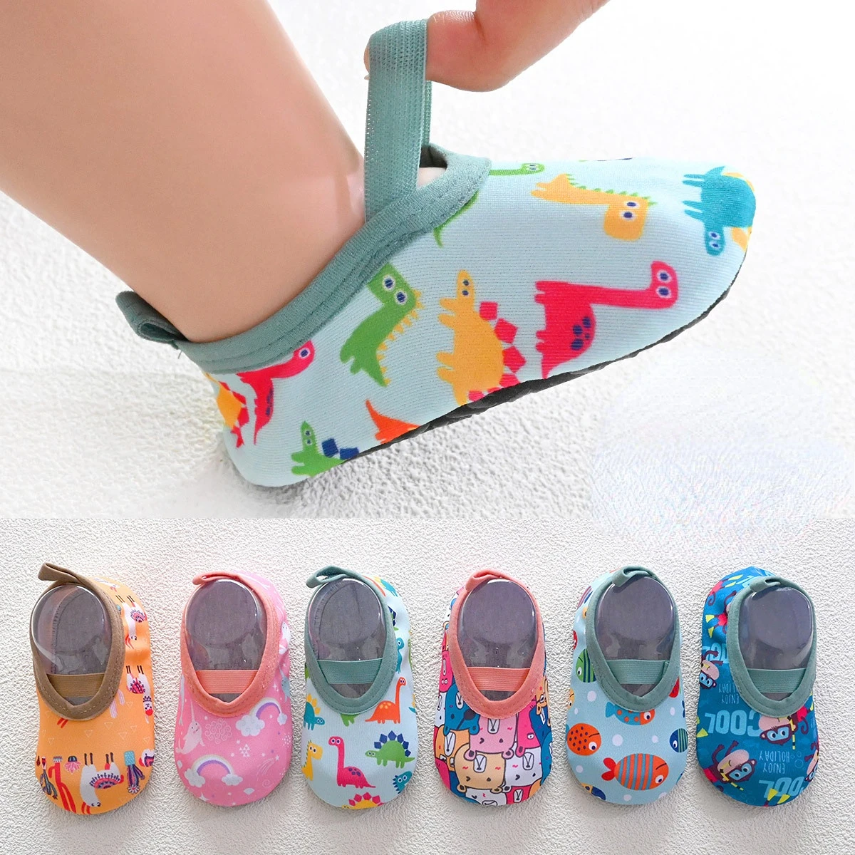 

Baby Kids Beach Shoes Water Sports Sneakers Children Swimming Aqua Barefoot Shoes Boy Girls Surf Fishing Diving Outdoor Slippers