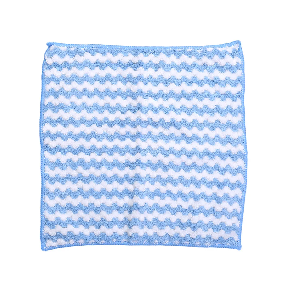 Süper Emici Sevimli Aletler Mikrofiber Mercan Kadife Mutfak Gereçleri Bulaşık Bezi Temizlik Bezi Silme Bezi Yıkama Bezi