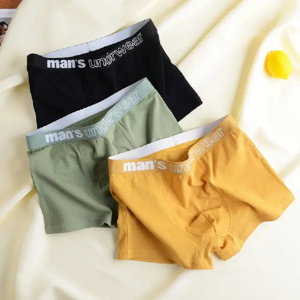 

Men Panties Cotton BoxerShorts Man Underwear For Men Boxers Breathable U Convex Male Underpants Sexy Plus Size Mens Shorts