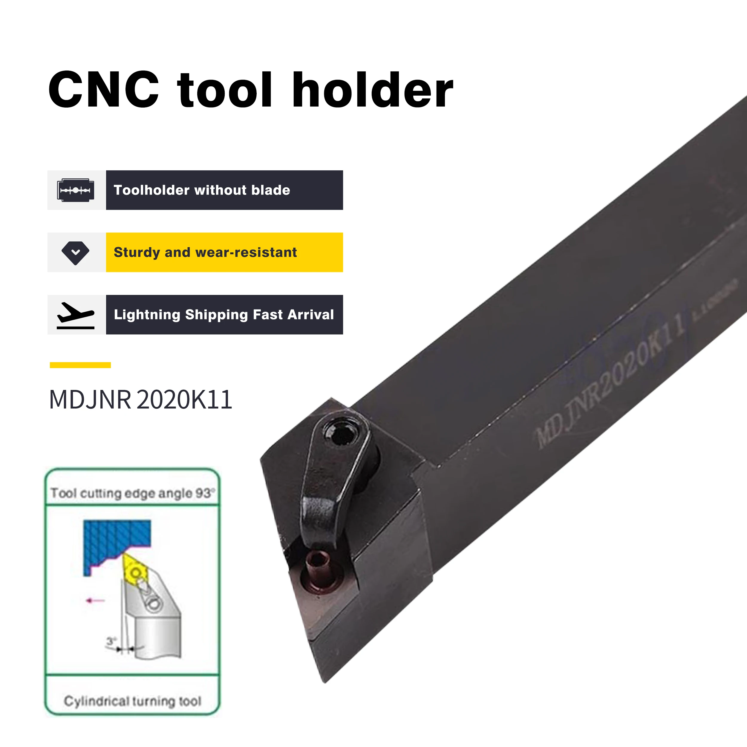 MDJNR1616H11 MDJNR2020K11 External Turning Tools Holder MDJNR2020K15 ...
