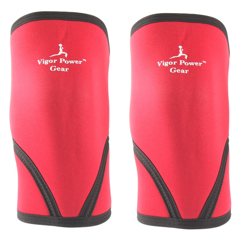 Thick Neoprene Knee Support Warm Knee Sleeve Sport Safety Gym Support Power Weightlifting Crossfit Firness 7mm