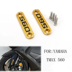 Motorcycle Accessories Front Axle Coper Plate Decorative Cover For Yamaha TMAX 560 tmax560 2020-2023