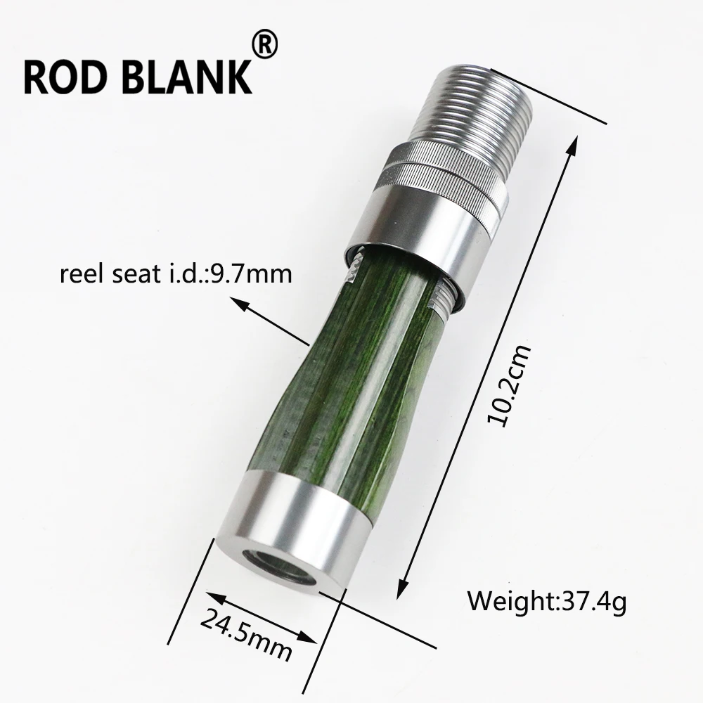 Rod Blank 1 Pc Spinning Casting Wood Reel Seat Trout Fishing Reel Seat  Fishing Rod Building Component Pole Repair Accessories