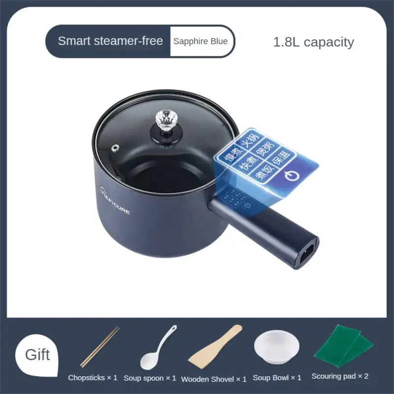 Non-stick Cookware One Click Simple Operation Cleaning Secure Anti Scalding Electric Heating Pot