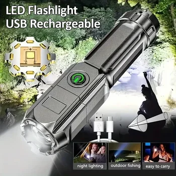 Super Bright Zoomable LED Flashlight 1