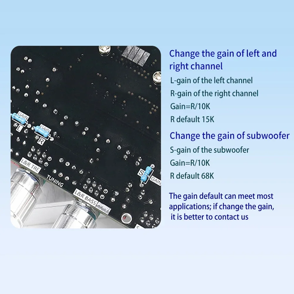 300W*2+600W TPA3255 Bluetooth Power Amplifier Board 2.1 Ch Class D USB Sound Card Subwoofer Theater Audio Stereo Equalizer Amp 5