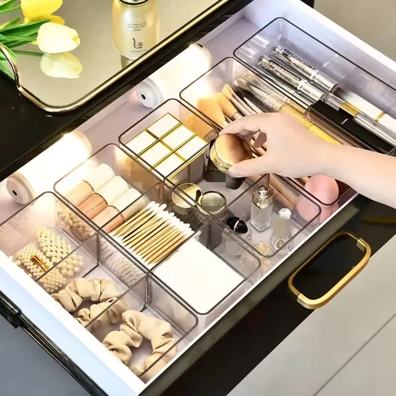 Makeup Organizer for Drawer, Makeup Organizer for Vanity, Countertop, Bathroom, Kitchen and Cabinet Storage Boxes 4
