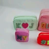 New Waterproof Nylon Durable Toiletry Bag Cosmetic Bag Solid Color Female Makeup Bag Travel Toiletry Beauty Makeup Bag Organizer 2