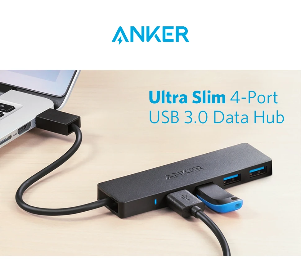 Buy Anker A7516 Ultra Slim 4-Port USB 3.0 Multifunctional Hub Price In Pakistan available on techmac.pk we offer fast home delivery all over nationwide.