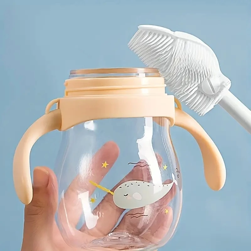 1PC Cup Brush Cleaning Long Handle Small Brush Mug Breaker Special Cleaning Crevice Glass Cup Bottle Brush Cleaning Tools_voghion.com