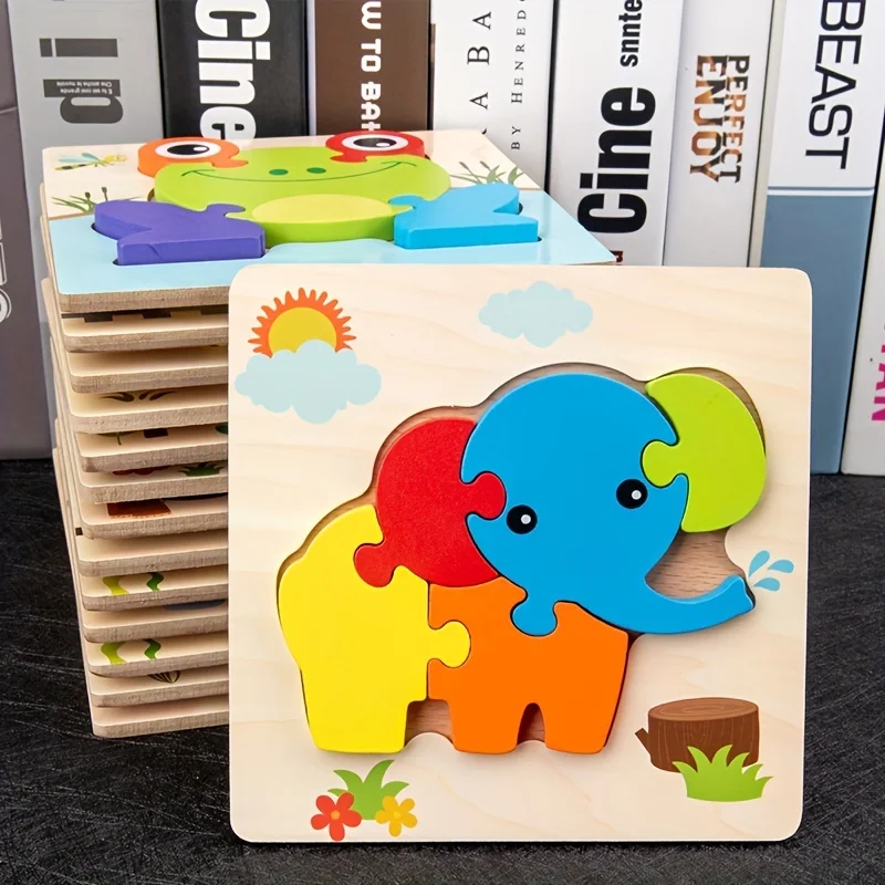 

Elephant puzzle, children's buckle three-dimensional puzzle, beneficial for intellectual development toys