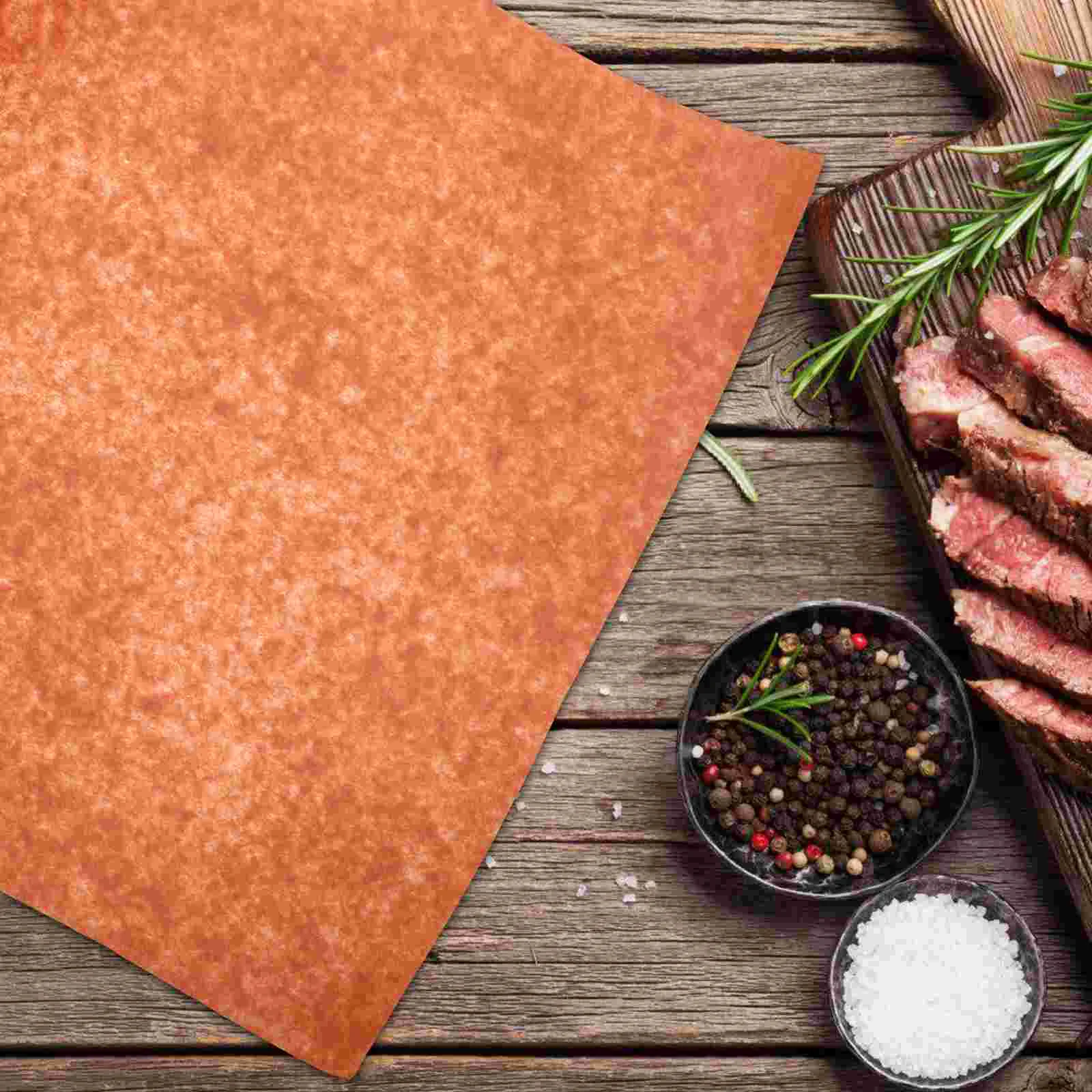 1 Roll Smoking Meat Wrapping Paper Butchers Paper Roll BBQ Meat Non-sticky Wrapping butcher paper