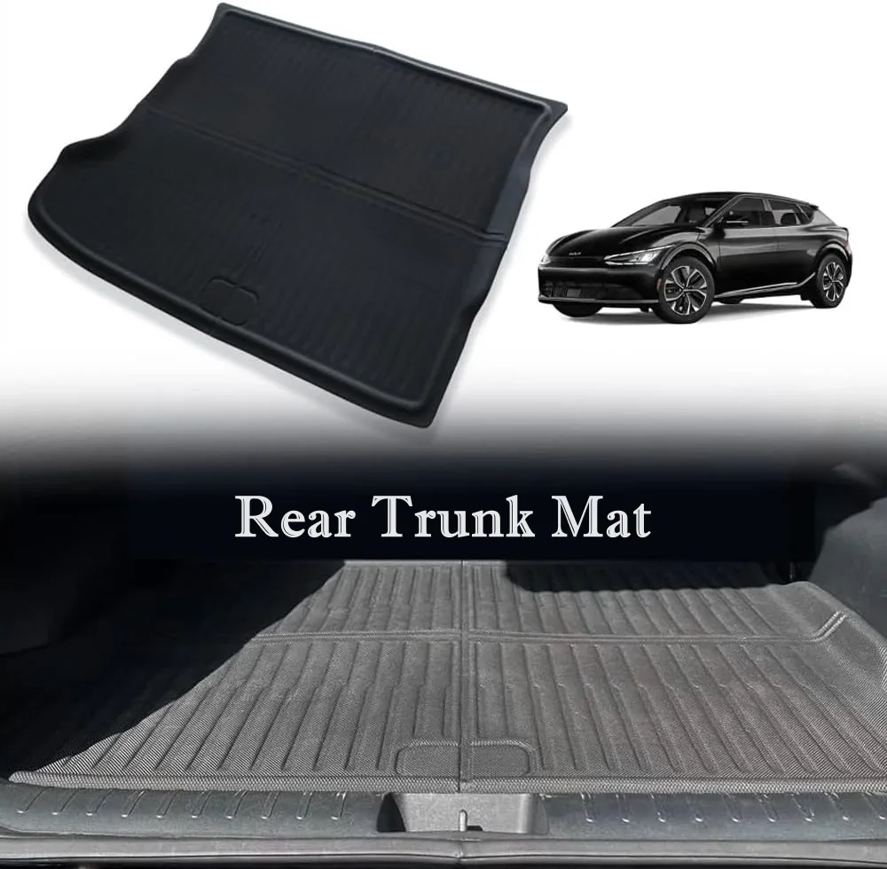 起亜ソレント2022前後フロアライナー対応高級車フロアマットフルカバレッジ内装プロテクションヘビーデューティXPEレザー (ブルー) 起亜ソレント5席カスタム車のMQ4 2020 2021 2022 2023 2024自動車の