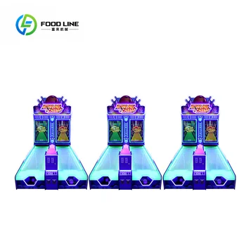 Macchina da gioco arcade per bowling con tracciamento automatico dei punti, attrezzatura per l'intrattenimento per centri commerciali e sale giochi