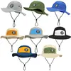 Solid Color Quick Dry Summer Baby Sun Hat Adjustable Nylon Children Fisherman's Hat Kids Outdoor Large Brim Bucket Cap Panama 1