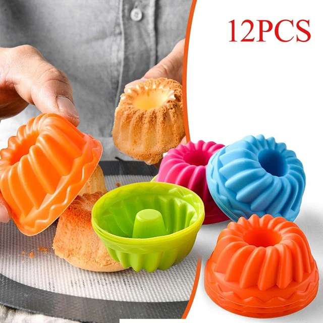 Jelly Pudding Cupcake Silicone Molds Cake Decorating Tools