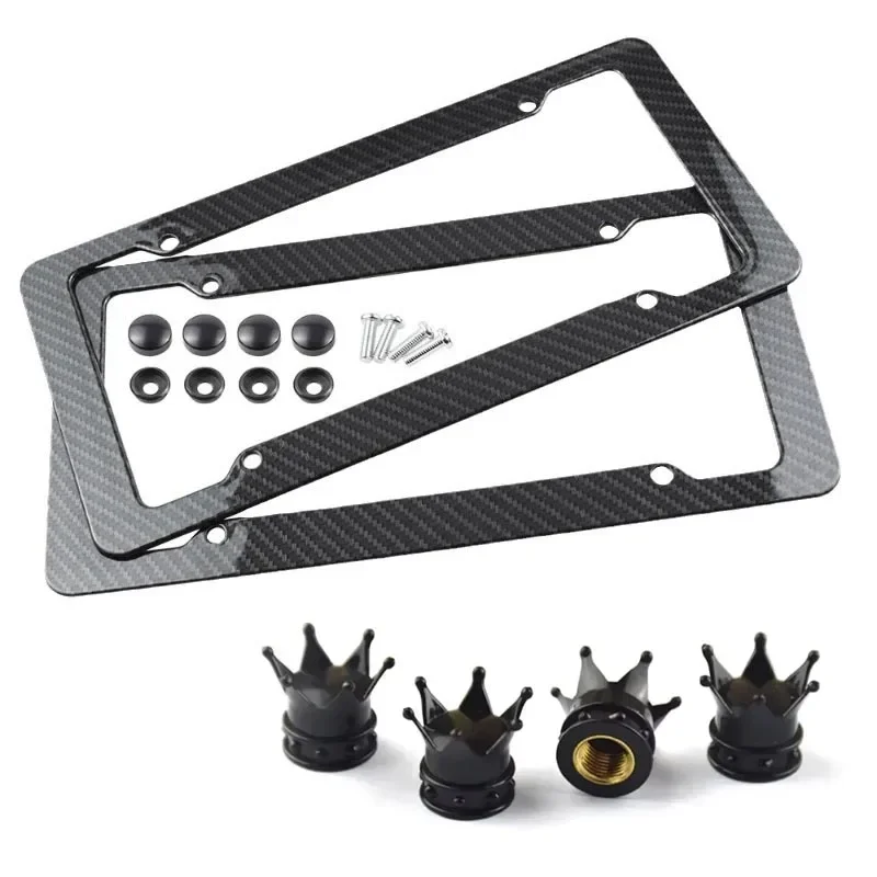 Premium US License Plate Holder - Sleek Car Modification Frame