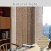 GoDear Design Adjustable Panel Track Blinds, Vertical Blinds, Patio Door Blinds,  See-Through, Jute Fabric, Yoga 4