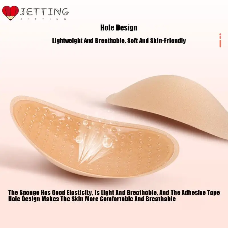 Silicone Shoulder Push-up Pads 1Pair Non-Slip Invisible Adhesive Shoulder Enhancer Reusable PadS For Women Men Clothing