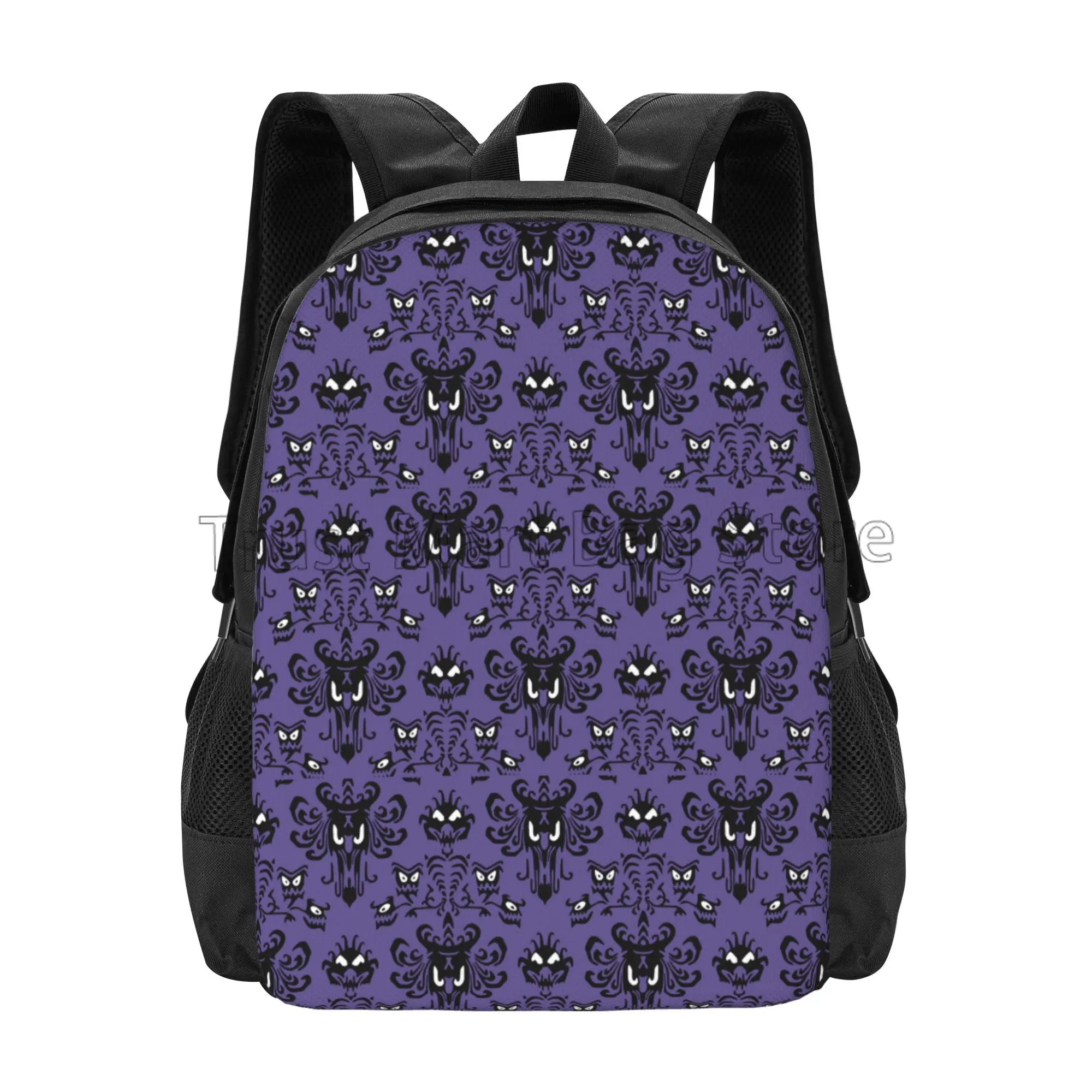 

Haunted Mansion Backpack Men Women Casual Daypack Lightweight Travel Shoulder Bags Middle College School Bookbag