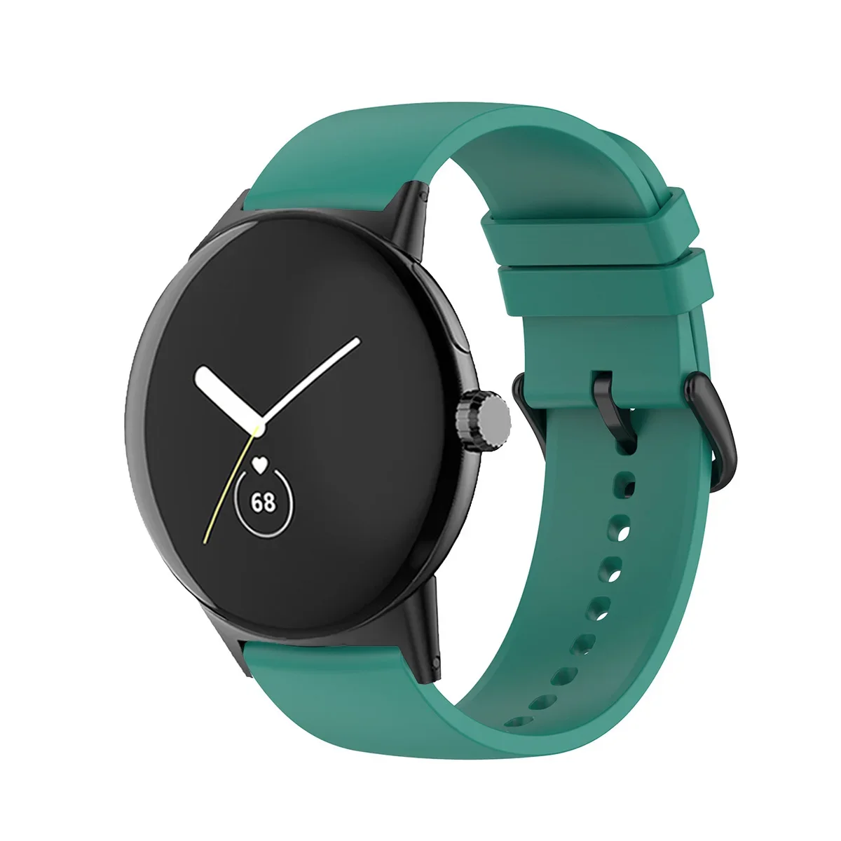 Enhanced Silicone Sport Band for Google Pixel Watch - Smartwatch Wrist Bracelet Accessory