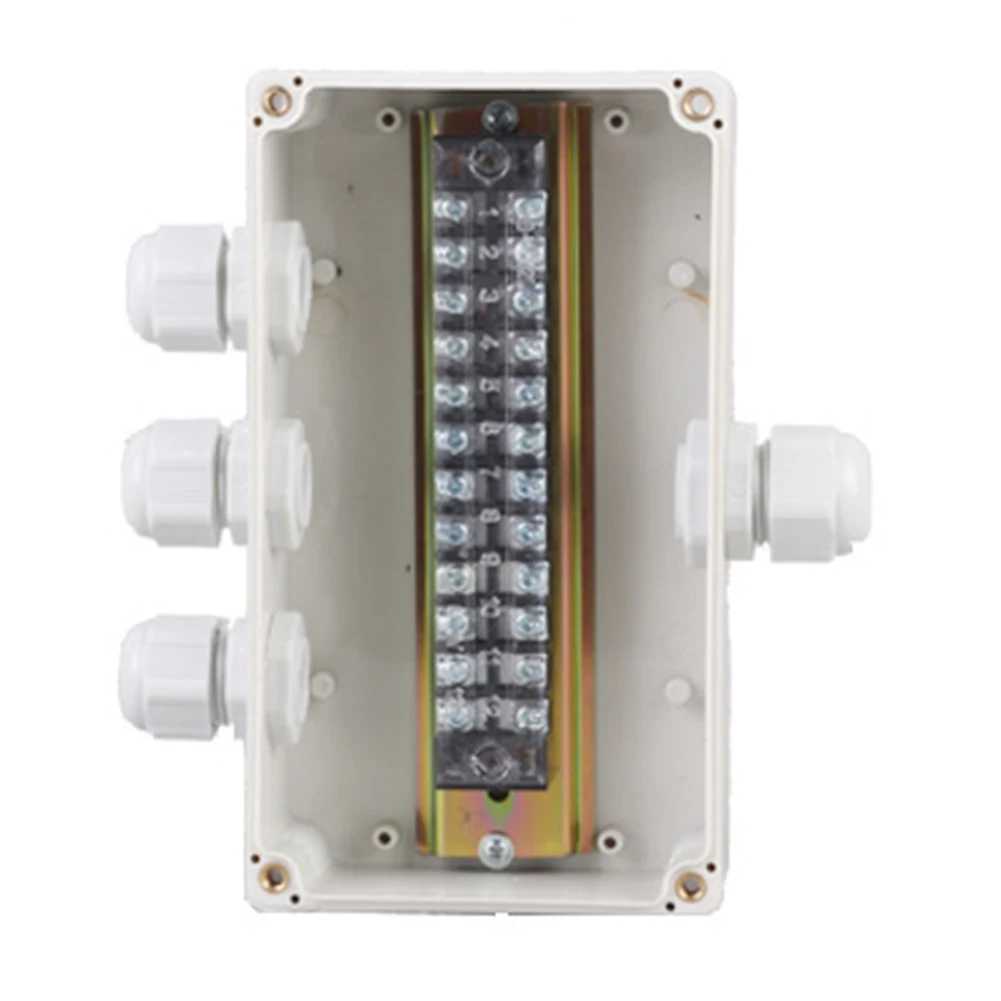 

Electrical Equipment Junction Box 3 Out Gray Plastic Versatile Waterproof 12 Bit Terminal 158*90*60 Mm Universal