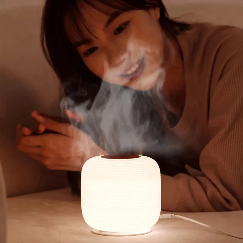 

New Arrivals Home Electric Ultrasonic Cool Mist Aromatherapy Air Humidifier USB Essential Oil Aroma Diffuser with LED Lamp