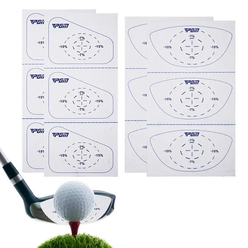 

Golf Club Impact Stickers Precision Impact Golf Club Impact Tape And Stickers Useful Golf Training Equipment For Woods Irons