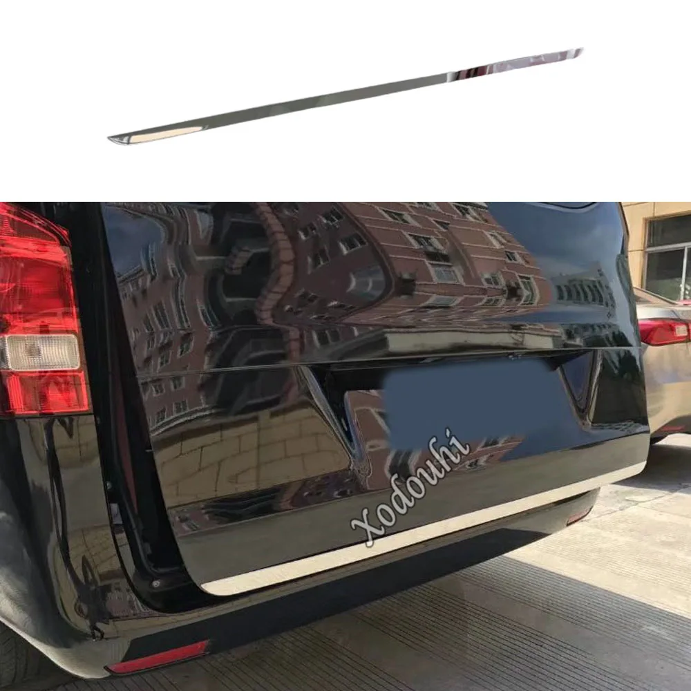

Car Rear Door Trunk Lid Tailgate Strip Trim For Benz Vito W447 2016 2017 2018 2019 2020 2021 2022 Auto Exterior Accessories