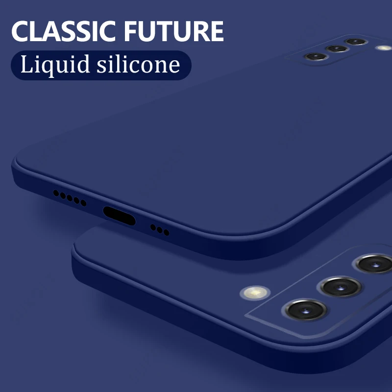 Premium Liquid Silicone Soft Phone Case - Durable TPU Protective Cover