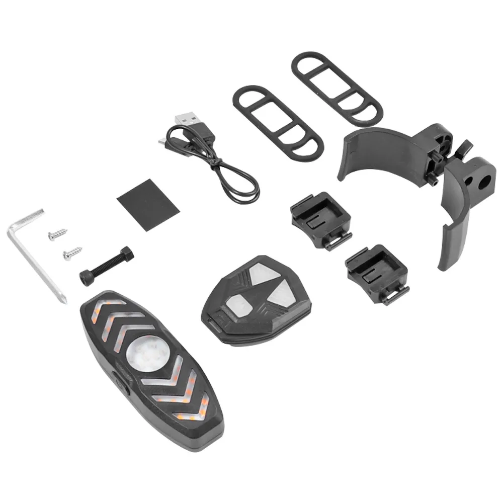 Indicatore Di Direzione Per Scooter E Bici Con Telecomando – Ricaricabile USB – Luce LED 32 Perline – Impermeabile IPX5