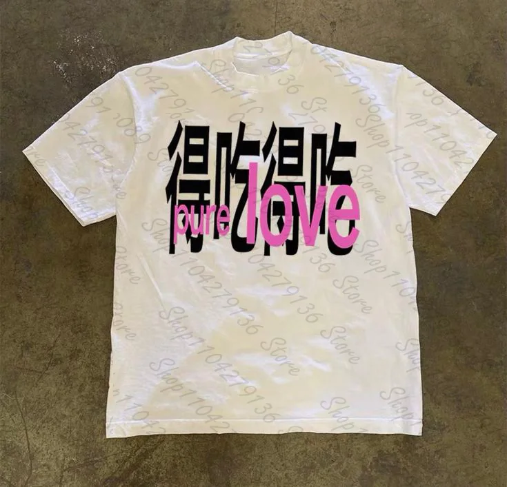 เสื้อยืด Y2K น่ารัก ลายกราฟิก แฟชั่นสาวรุ่นใหม่