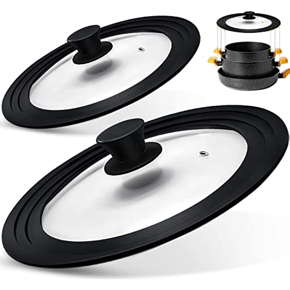 Silicone Glass Kitchen Accessories Silicone Glass Protector Caps 16