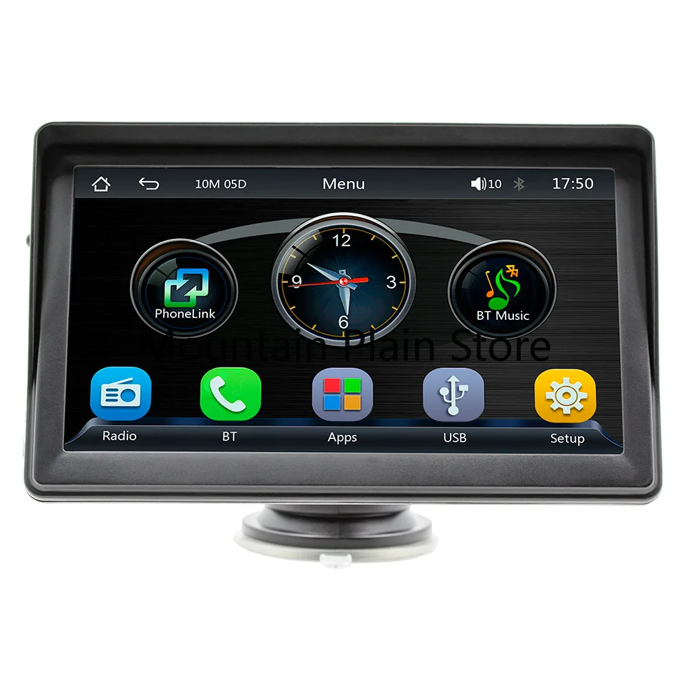 

Portable Bluetooth Vehicle-Mounted MP5 Player Wireless CarPlay Card U Disk Automobile Radio Player