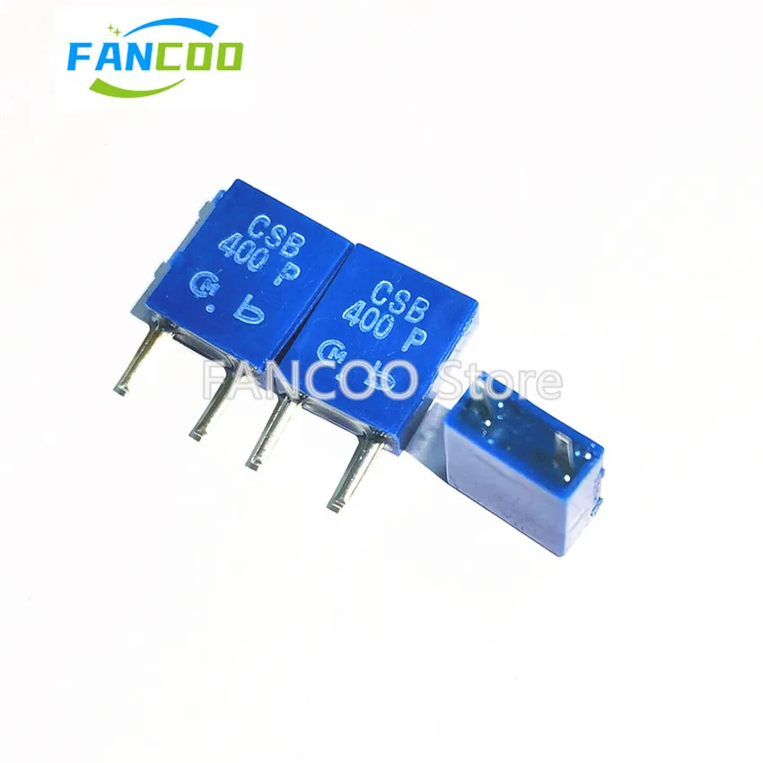 10PCS CSB400P 400P 400KHZ CSB 400P CSB400 dip-2 CERAMIC RESONATOR Original