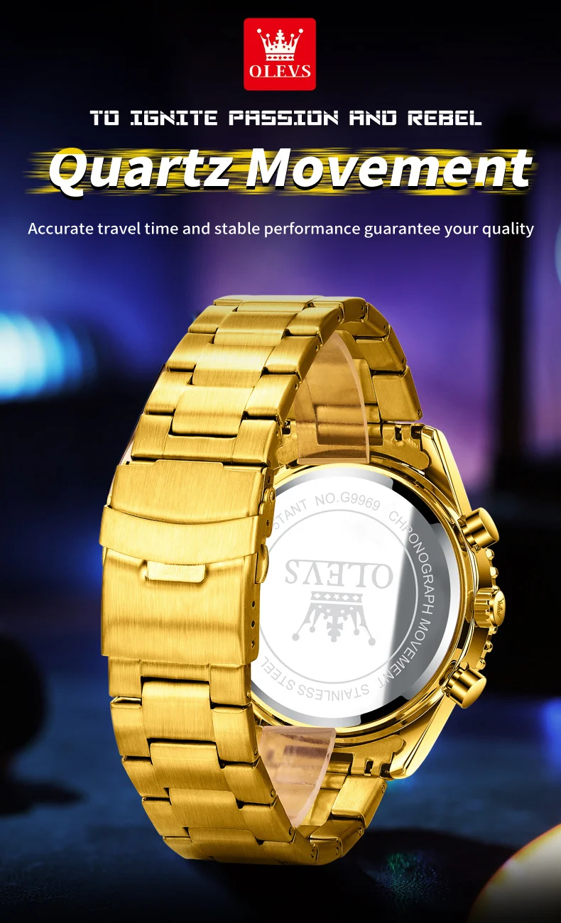 Men's Watches Large Digital Dial Original Wristwatch for Man Chronograph 24 Hour Date Waterproof Luminous 9969 Daily_voghion.com