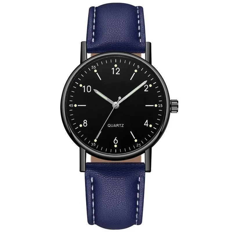 New Fashion Women Watches Luminous Watch Ladies Leather Belt Watch Simple Digital Quartz Watches Reloj Mujer 4